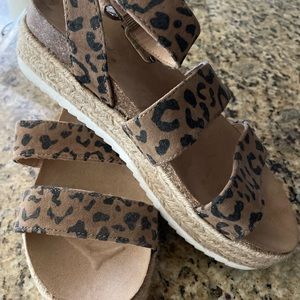 Target leopard sandals